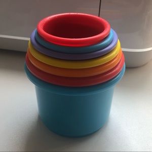 Seven Stacking Water Stem Cups